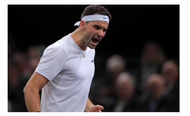 Григор Димитров се класира за втория кръг на тенис турнира