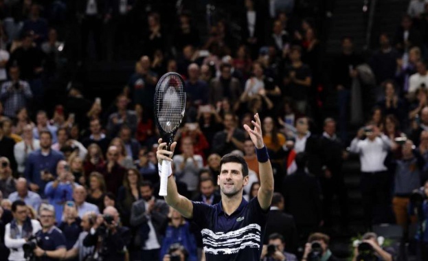 Новак Джоокович спечелит титлата от турнира в Париж за пети