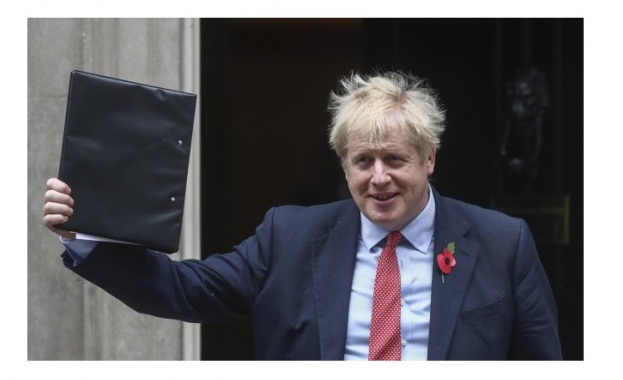 Британският премиер Борис Джонсън се извини че на 31 октомври