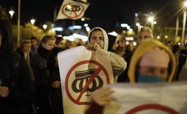 Няколко хиляди демонстранти протестираха днес срещу посещението на испанското кралско