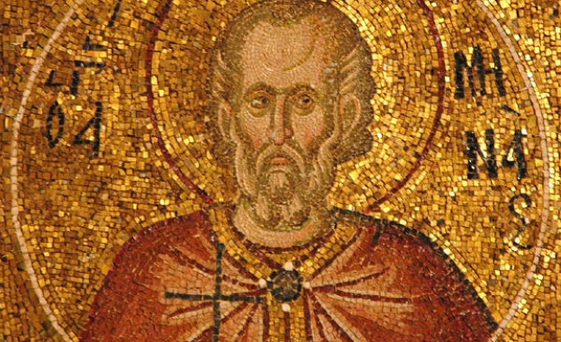 Свети мъченик Мина бил египтянин Той изповядвал християнската вяра и