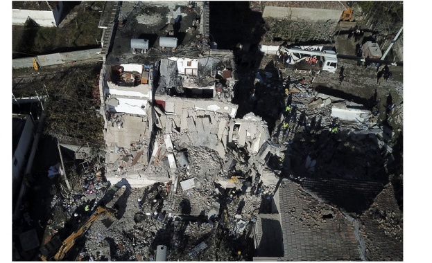 Трусът е бил със силата на 60 000 тона експлозив