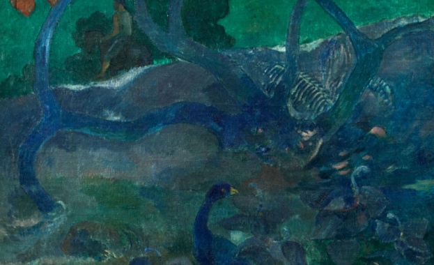 Рядка картина на Пол Гоген от таитянския му период