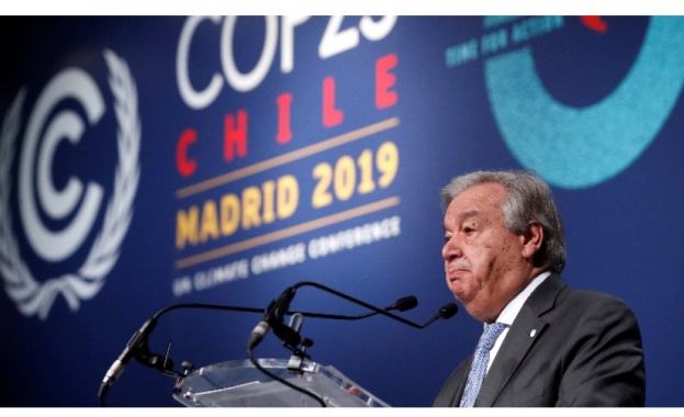 Генералният секретар на ООН Антониу Гутериш заяви че е разочарован