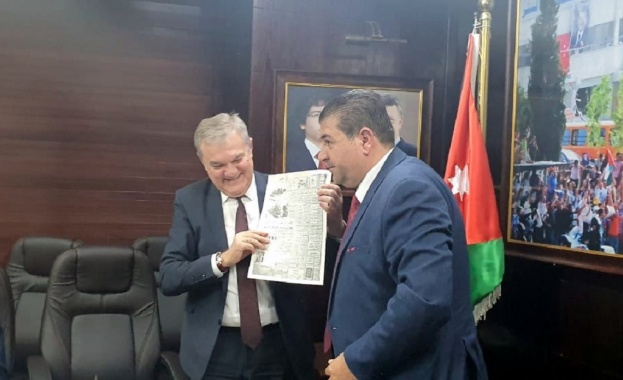 Председателят на ПП АБВ Румен Петков и Анастас Терзобалиев съветник