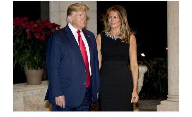 Американският президент Доналд Тръмп и първата дама Мелания присъстваха на