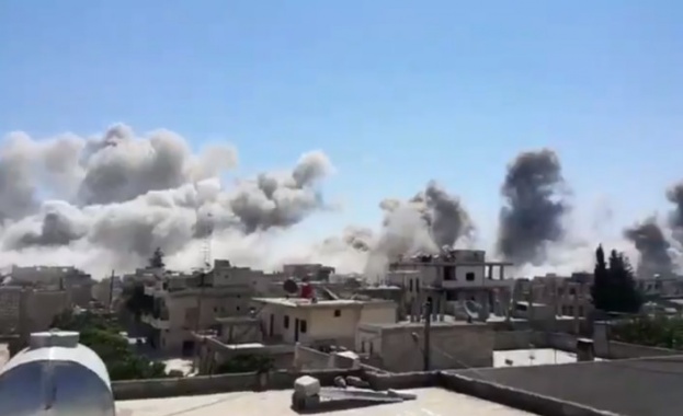 Руската авиация отново нанесе въздушни удари в провинция Идлиб в