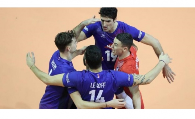 Мъжкият национален отбор по волейбол на Франция е последният европейски