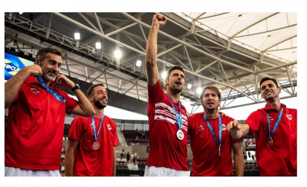 Сърбия е първият финалист на ATP Cup след безапелационна победа