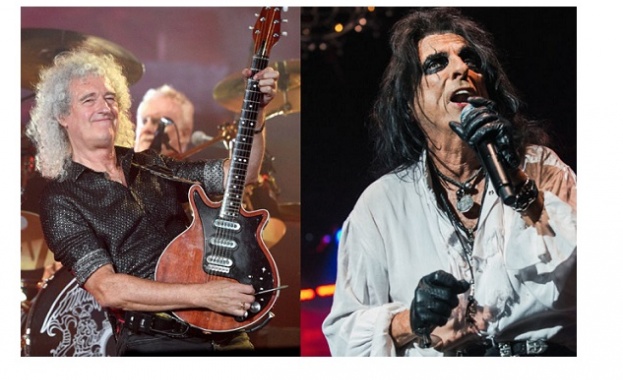 Легендите Куин и певецът Адам Ламбърт заедно с култовия рокаджия