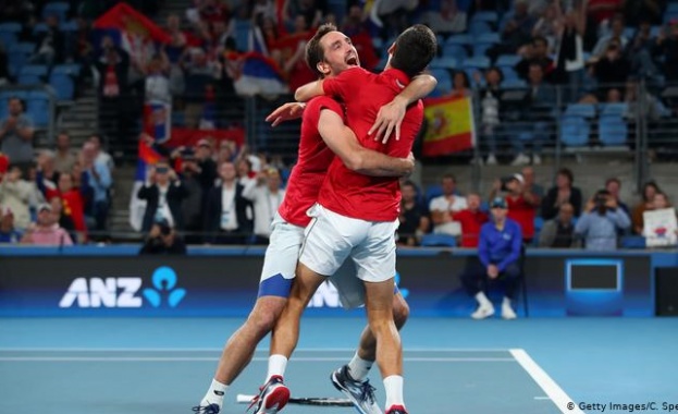 Сърбия е първият победител в най новия тенис турнир ATP