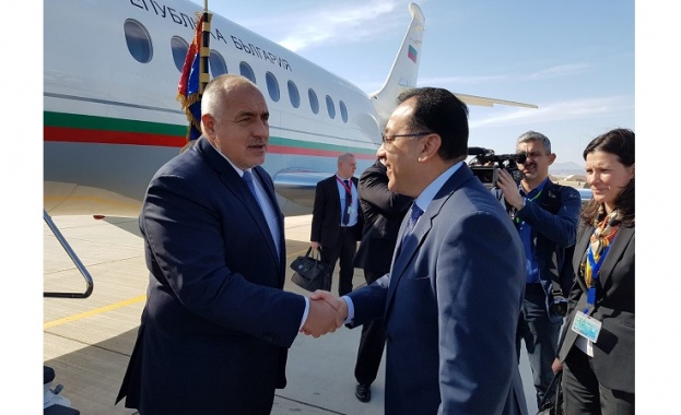 Министър председателят Бойко Борисов пристигна в новата военноморска база Бернис на