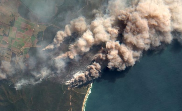 Димът от австралийските пожари скоро ще направи пълна обиколка на