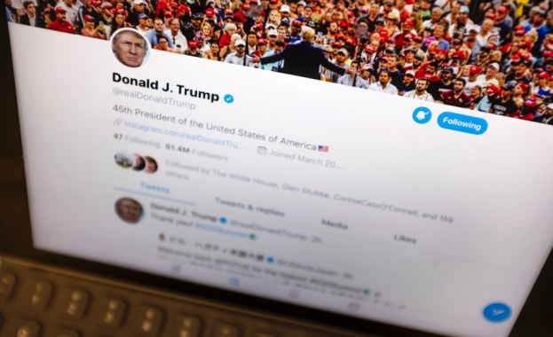 Доналд Тръмп постави президентски рекорд за най-много туитове в един