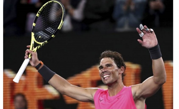 Рафаел Надал отново демонстрира страхотна форма и с лекота си
