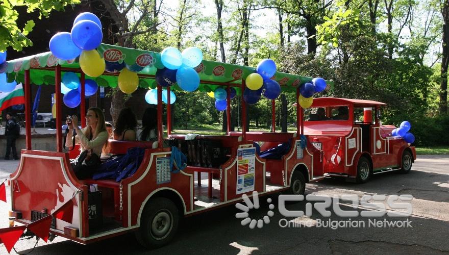 Днес в Борисовата градина в София се проведе европейското парти, организирано във връзка с Деня на Европа. 
