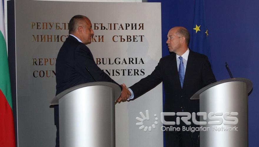 Министър-председателят Бойко Борисов се с помощник държавния секретар на САЩ по въпросите на борбата с наркотиците и престъпността Дейвид Джонсън. 