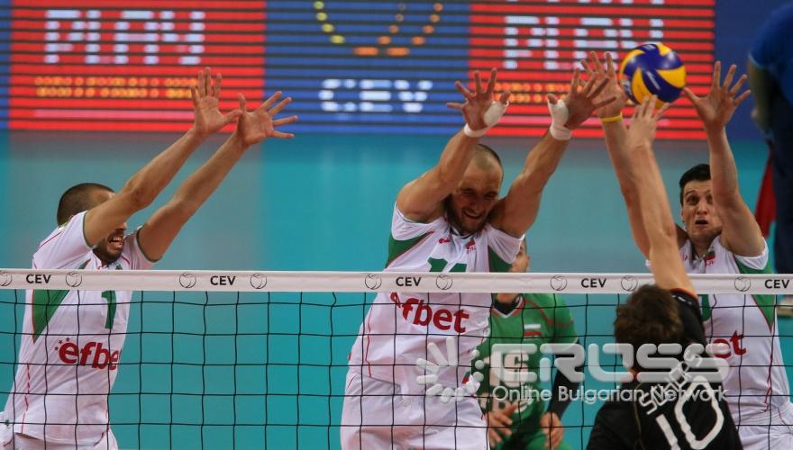 България се класира за полуфинал на Евроволей 2015
Снимки: www.eurovolley2015.net