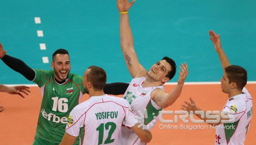 България се класира за полуфинал на Евроволей 2015
Снимки: www.eurovolley2015.net