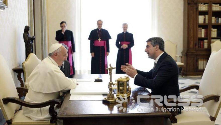 Росен Плевнелиев на официално посещение във Ватикана