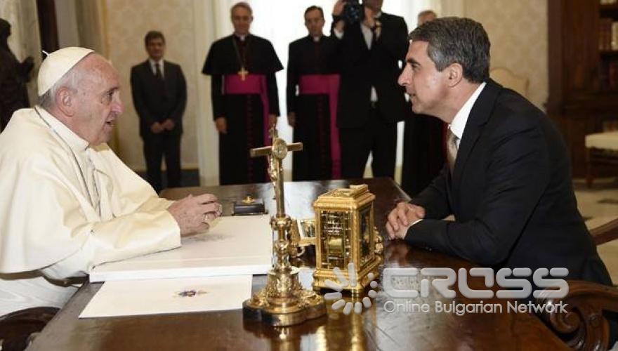 Росен Плевнелиев на официално посещение във Ватикана