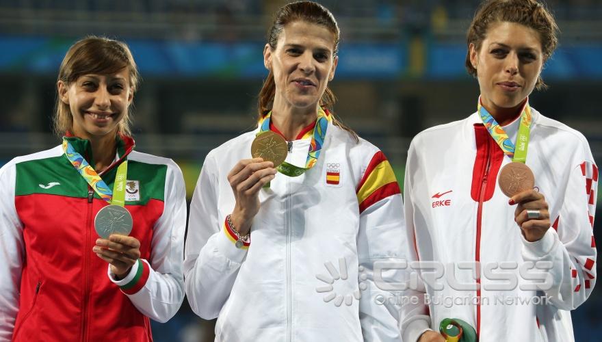 Мирела Демирева спечели сребро за България!