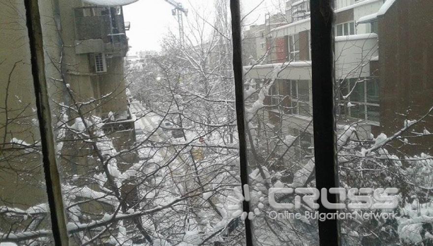 България под снега