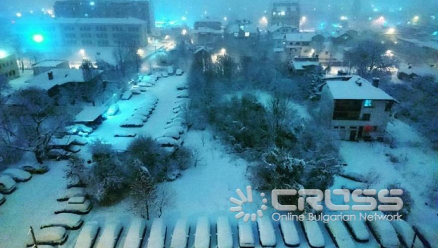 България под снега