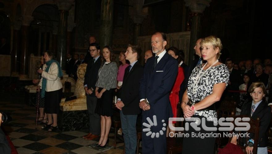 Благодарствен молебен по случай 80-годишнината на Н.В. Цар Симеон II Сакскобургготски