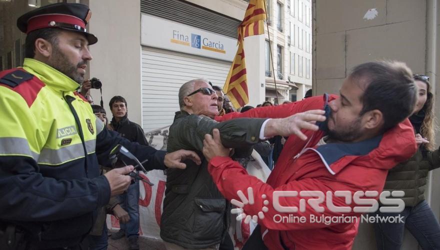 В Леида се стигна до сблъсъци