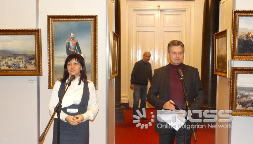 Откриване на изложба посветена на 140-та годишнина от Руско-турската освободителна война