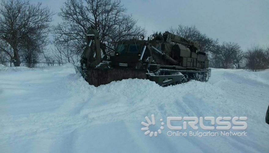 България в борба със снежния капан