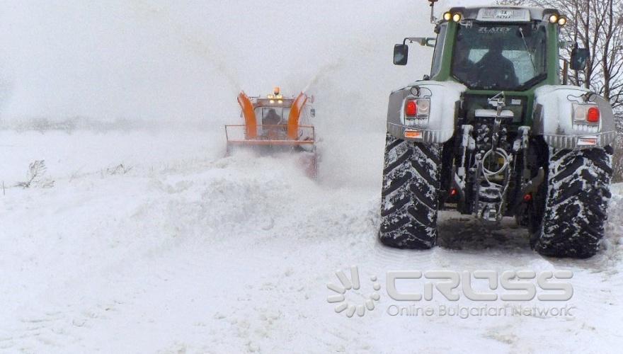 България в борба със снежния капан