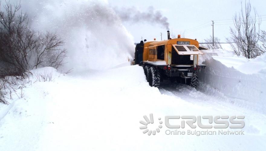 България в борба със снежния капан