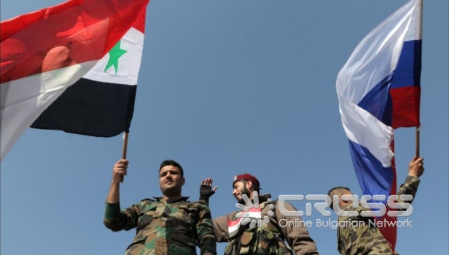 Протестите в Сирия срещу ударите на САЩ