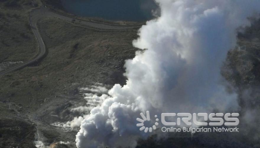 Вулкан изригна в Япония