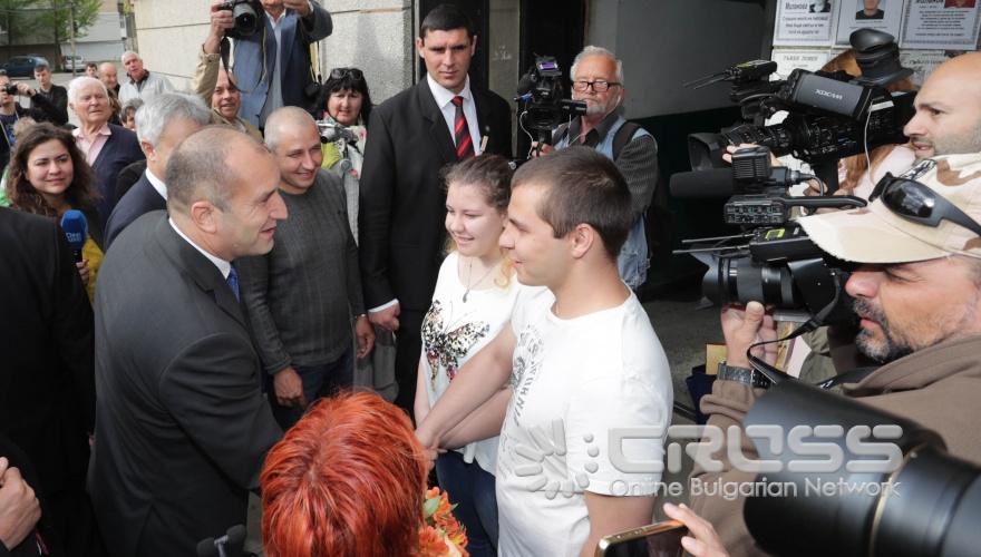 Румен Радев на посещение в Северозападна България