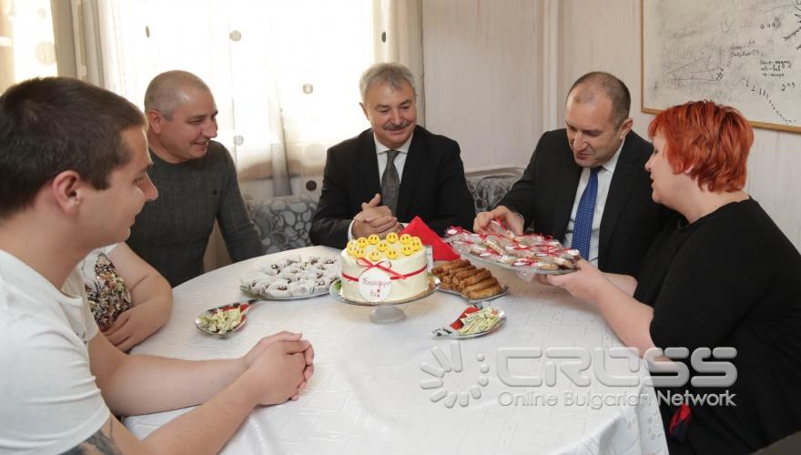 Румен Радев на посещение в Северозападна България