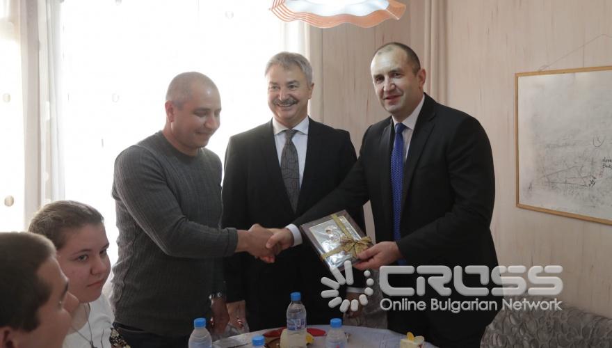 Румен Радев на посещение в Северозападна България