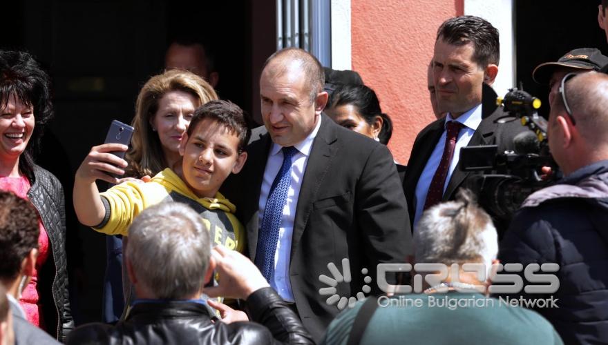 Румен Радев на посещение в Северозападна България