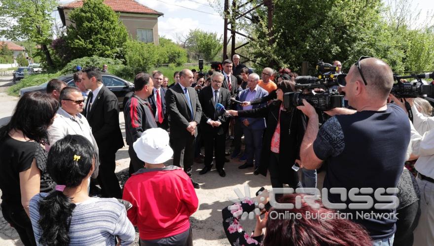 Румен Радев на посещение в Северозападна България