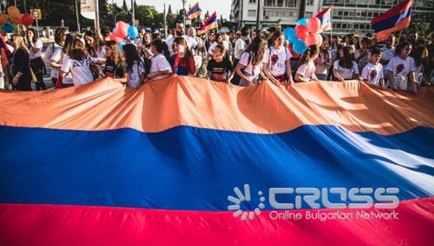 Протестите в Армения в няколко кадъра