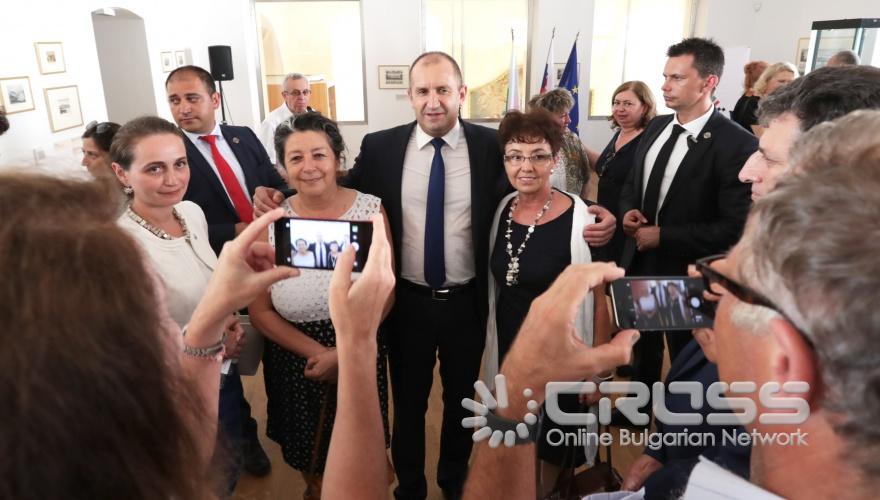 Президента и българската общност в Братислава 