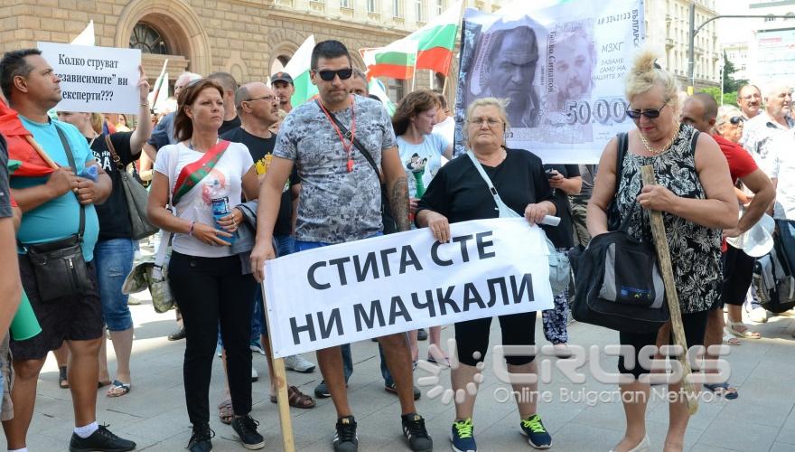 Протест на Животновъдите пред МС
