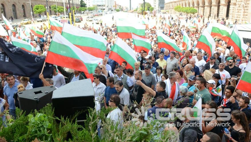 Протест на Животновъдите пред МС