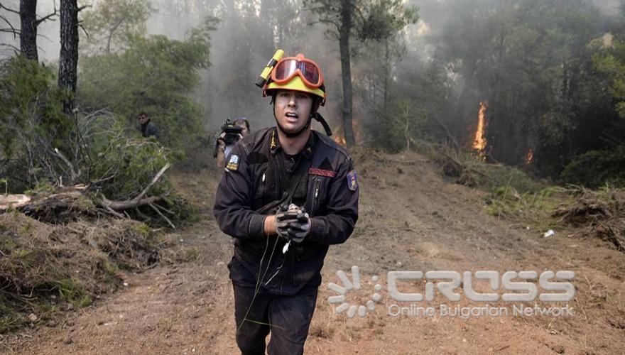 Пепел след огнения ад в Гърция 