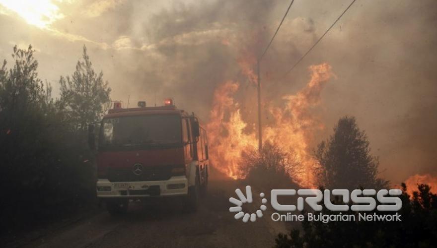 Пепел след огнения ад в Гърция 