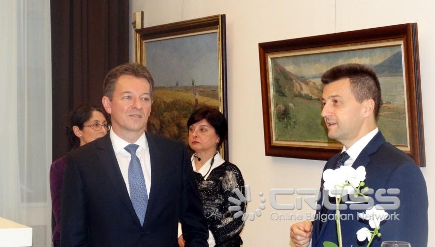 Откриване на галерията на ОББ