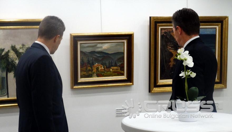 Откриване на галерията на ОББ