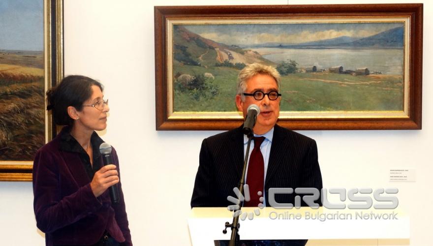 Откриване на галерията на ОББ